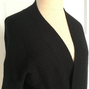 Black Cashmere Long Sleeved Sweater